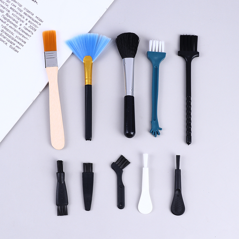 Laptop Accessories Cleaning Kit - ラップトップキーボードクリーニングツール,小さなブラシキット,電話とほこりの掃除機のアクセサリー,10個