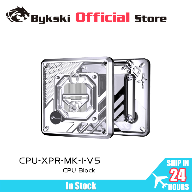 Amd Cpu Ryzen 9 - Bykski-マイクロチャネル水冷ラジエーター,Intel lga1700,1200, 2011,amd ryzen 9,5,7,0.2mm, CPU-XPR-MK-I,