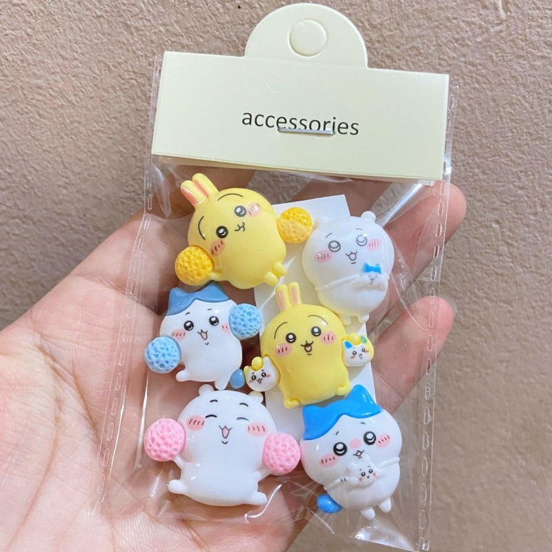 Laptop Accessories Diy - キュートチイカワDIYクリームグルーデコレーション、スマホ、ノートパソコン、水筒用、ソフトタッチでしっかり接着、手作り可愛いクラフトステッカー