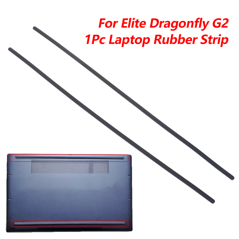 Laptop Accessories Diy - Hp-eliteトンボg2用ラバーストリップ,DIY下部ケース,フットパッド表面,交換用アクセサリー,1個