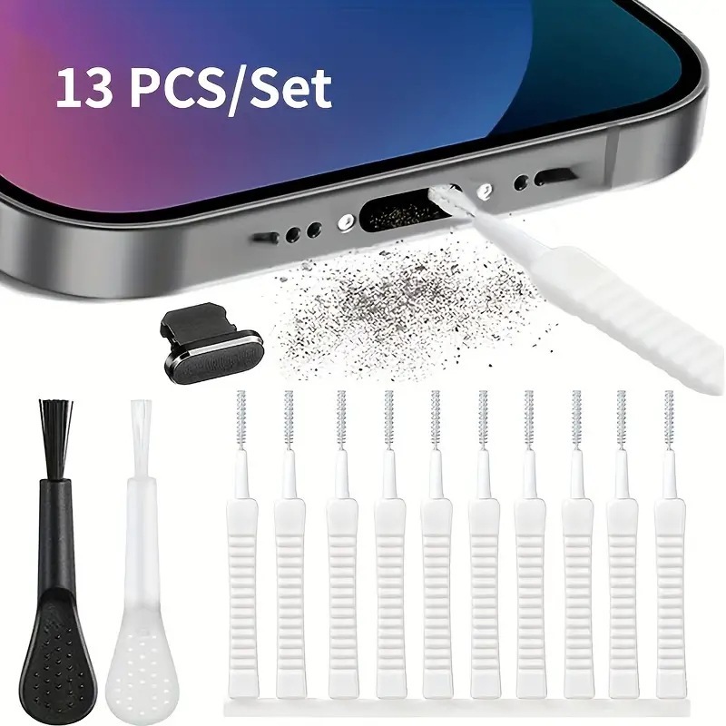 Laptop Accessories Cleaning Kit - 1 セット電話充電器ポートクリーニングキットキーボードダストブラシセットユニバーサルイヤホンジャッククリーナーラップトップ PC 携帯電話アクセサリー用
