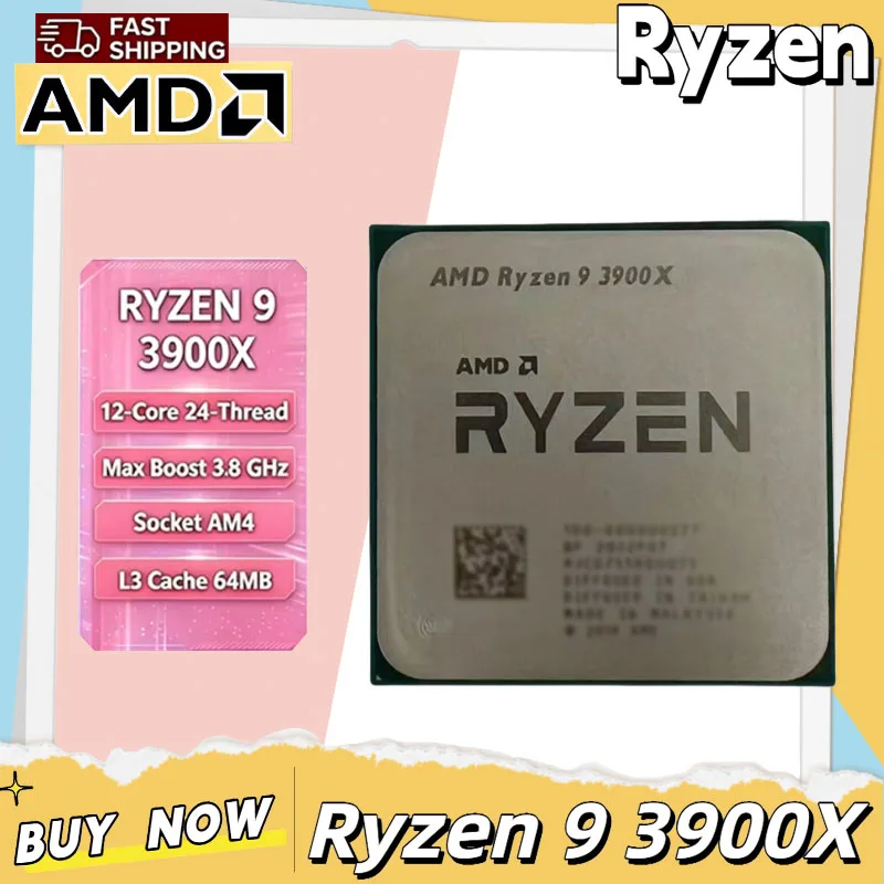 Amd Cpu Ryzen 9 - AMD Ryzen 9 3900X デスクトッププロセッサー 12コア