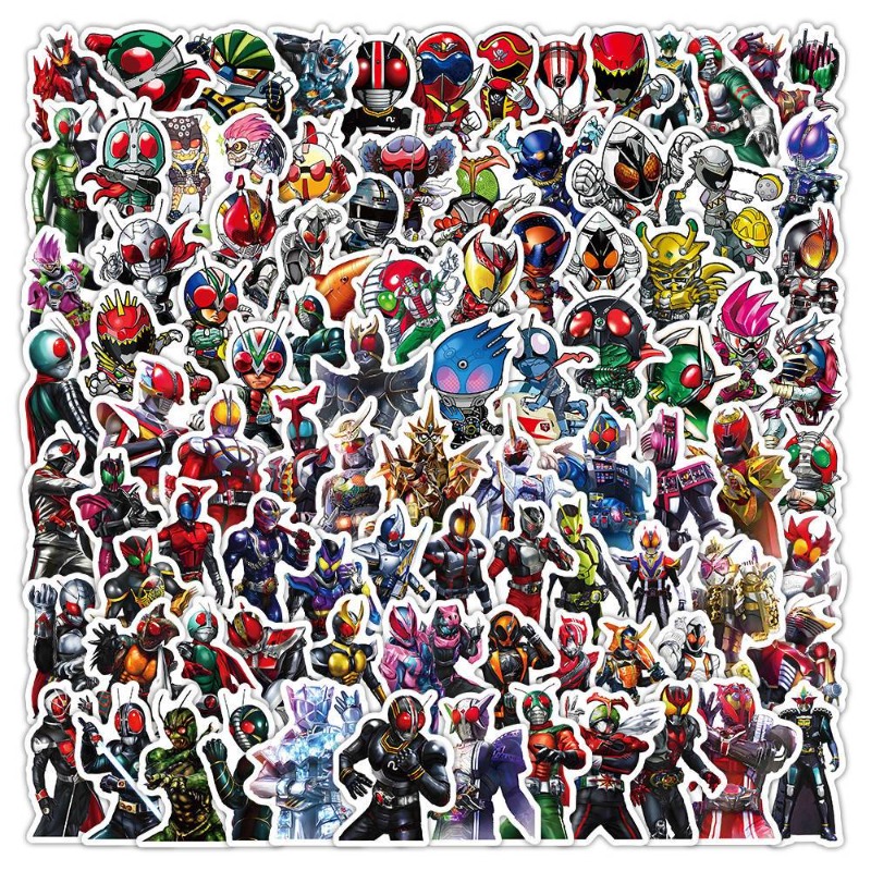 Laptop Accessories Diy - 103 個仮面ライダーインス美的かわいい漫画ステッカー防水 DIY アニメグッズデカールノートブックラップトップデスクトップ装飾用