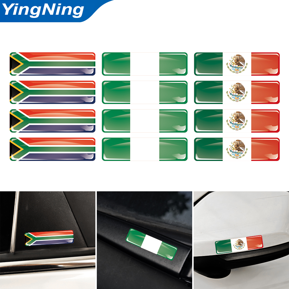 南アフリカナイジェリアメキシコ国旗デカール 3D エポキシド - Laptop Accessories South Africa のレビューと価格