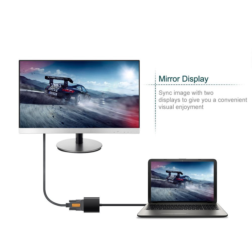 USB 3.0 - VGA アダプター マルチディスプレイ  - Laptop Accessories Distributor のレビューと価格