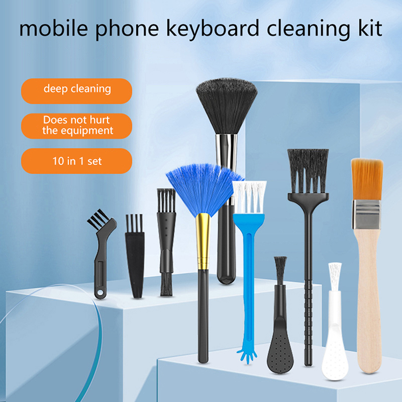 ラップトップキーボードクリーニングツールブラシキット 10  - Laptop Accessories Cleaning Kit のレビューと価格