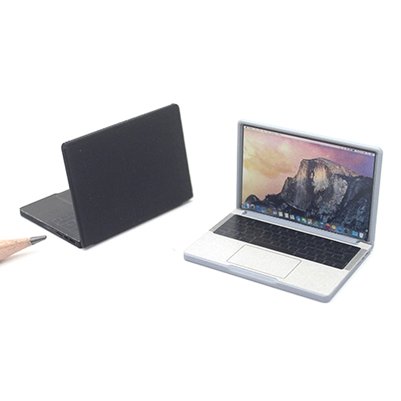 かわいいシミュレーション1:12ミニラップトップコンピュータ - Laptop Accessories Diy のレビューと価格