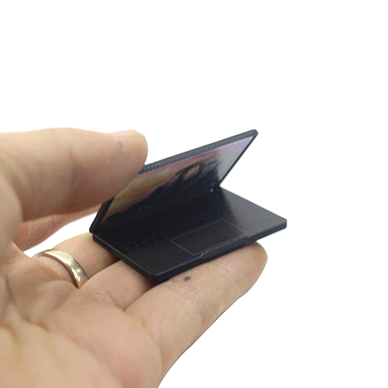 かわいいシミュレーション1:12ミニラップトップコンピュータ - Laptop Accessories Diy のレビューと価格