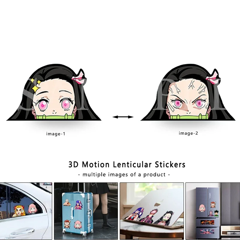 女性のための3Dデザインの防水ステッカー,漫画のキャラクター - Laptop Accessories And Parts のレビューと価格