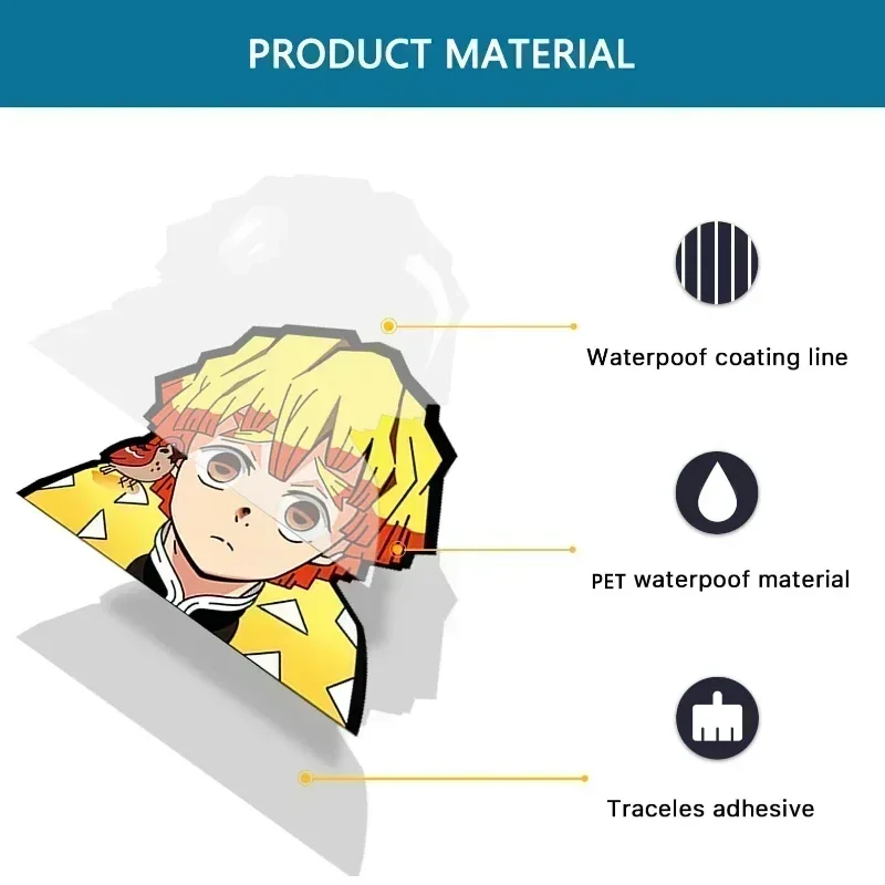 女性のための3Dデザインの防水ステッカー,漫画のキャラクター - Laptop Accessories And Parts のレビューと価格