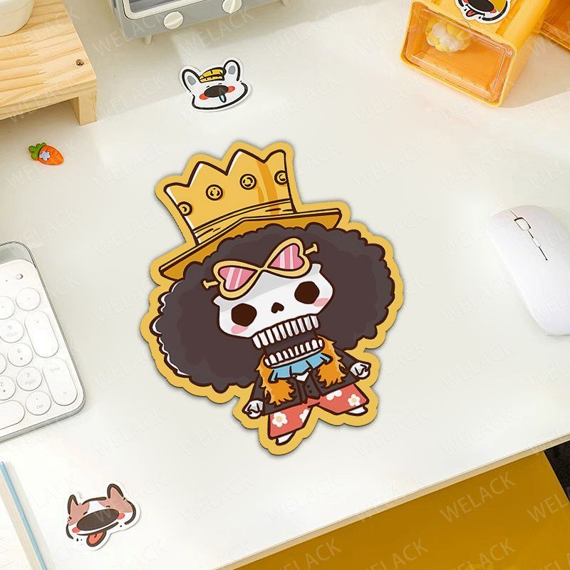 ワンピース漫画アニメキャラクターかわいいマウスパッド和風滑り - Laptop Accessories And Parts のレビューと価格