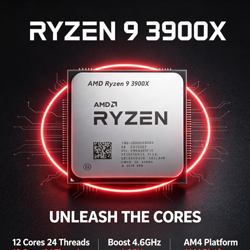 AMD Ryzen 9 3900X コンピュータープロセッサ - Amd Cpu Ryzen 9 のレビューと価格