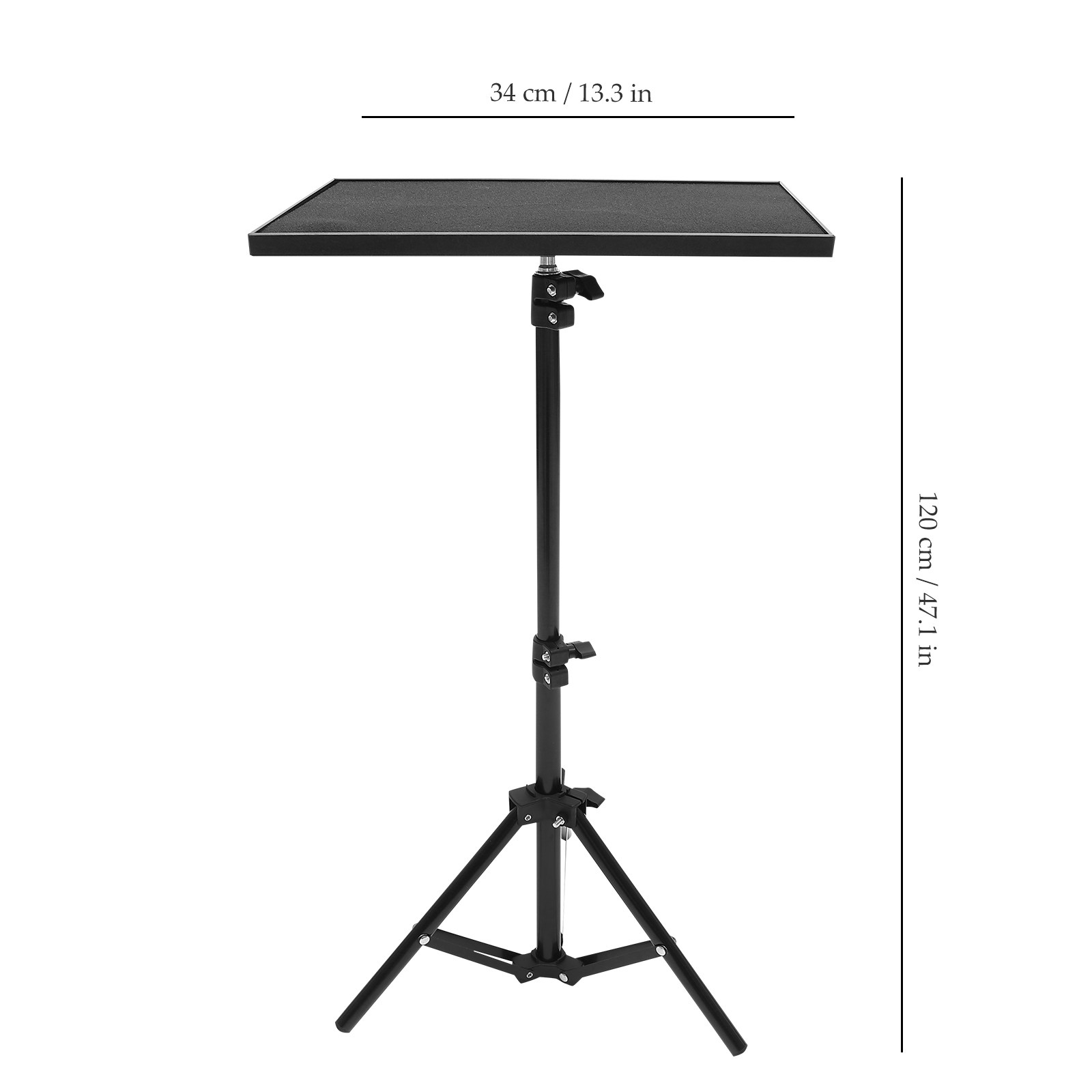 頑丈な折りたたみ式プロジェクタースタンド高さ調節可能ラップト - Laptop Stand Portable のレビューと価格