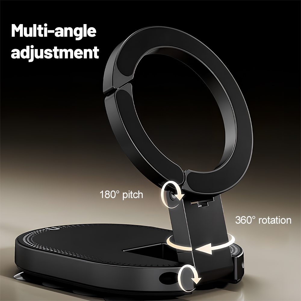 360 °   回転式3-in-1吸盤式マグネット携帯ホルダ - Laptop Stand Portable のレビューと価格