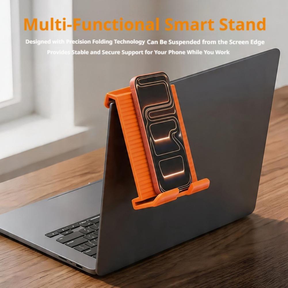 柔軟な折りたたみ式シリコン製電話ホルダー iPhone、iP - Laptop Stand Portable のレビューと価格