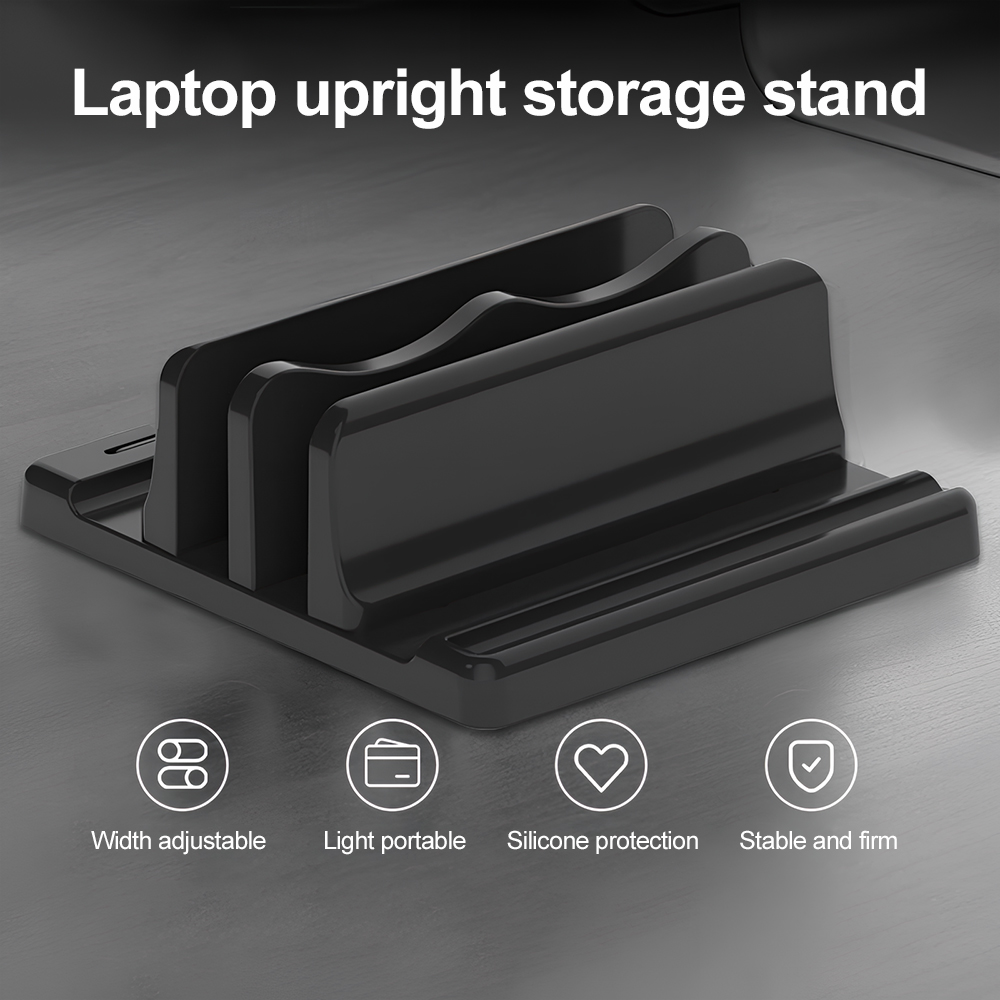 オフィス ABS ラップトップスタンド 垂直に置くとデスクス - Laptop Accessories And Parts のレビューと価格