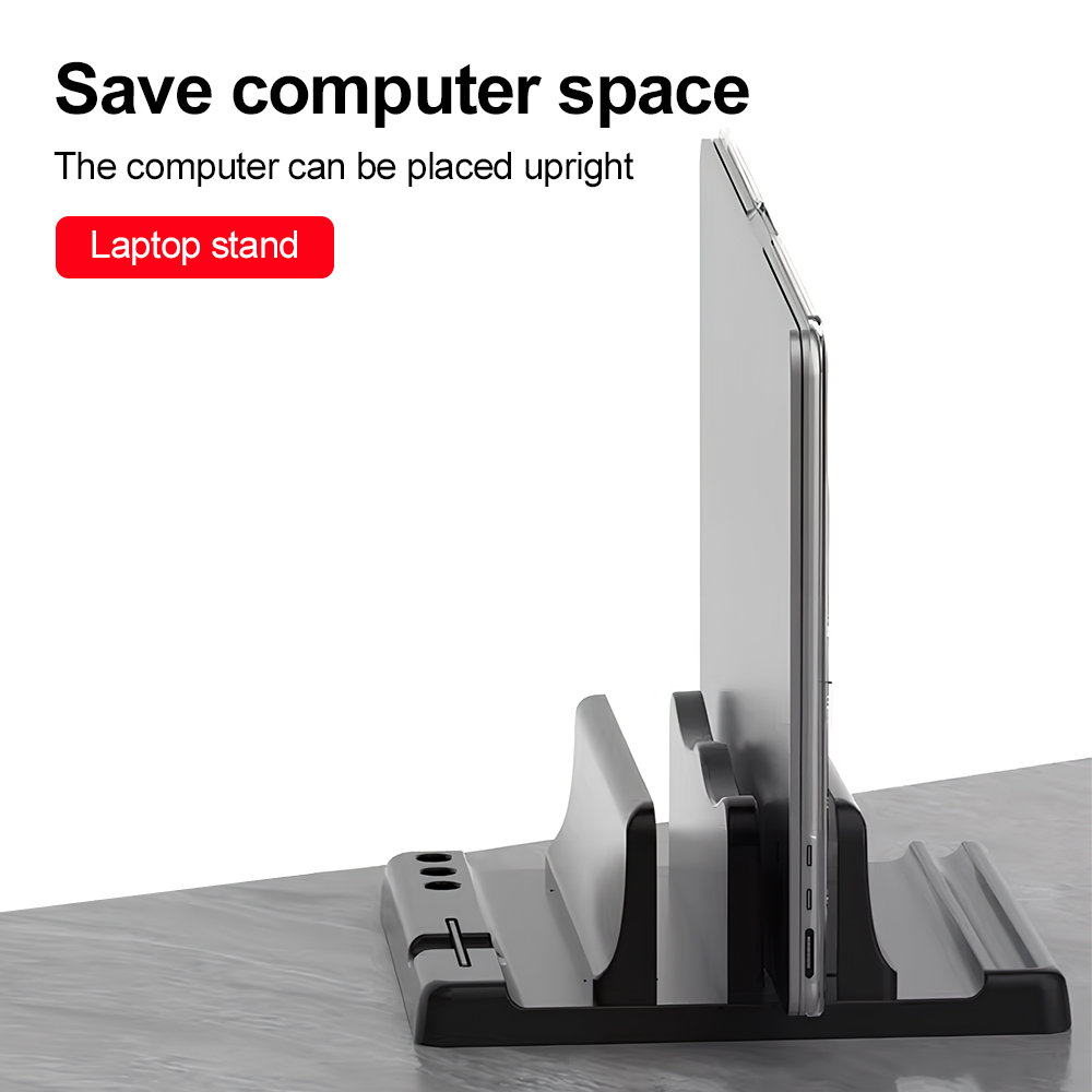 オフィス ABS ラップトップスタンド 垂直に置くとデスクス - Laptop Accessories And Parts のレビューと価格