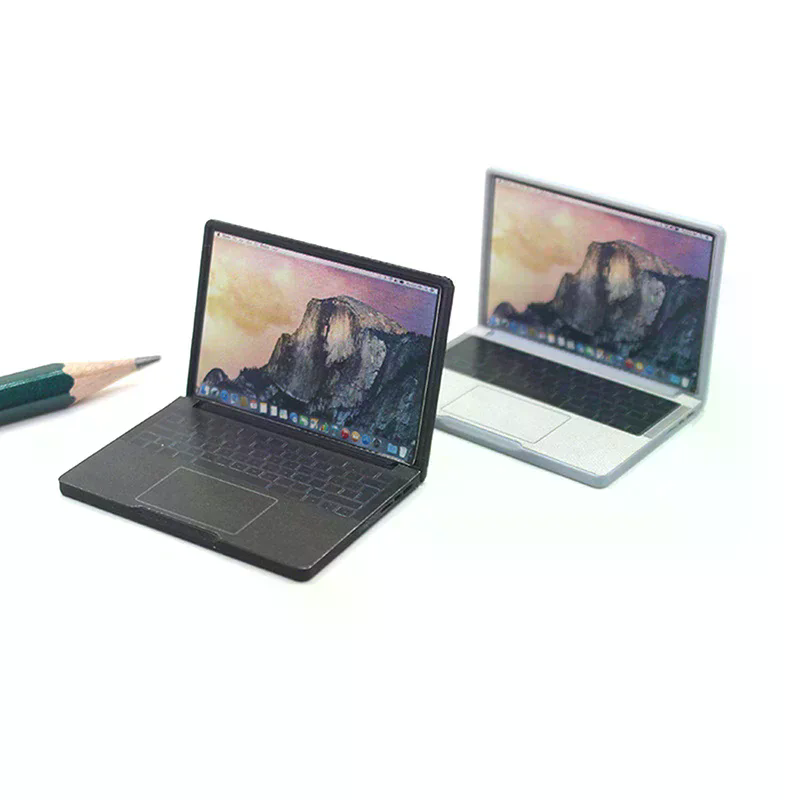 かわいいシミュレーション 1:12 ミニラップトップコンピュ - Laptop Accessories Diy のレビューと価格