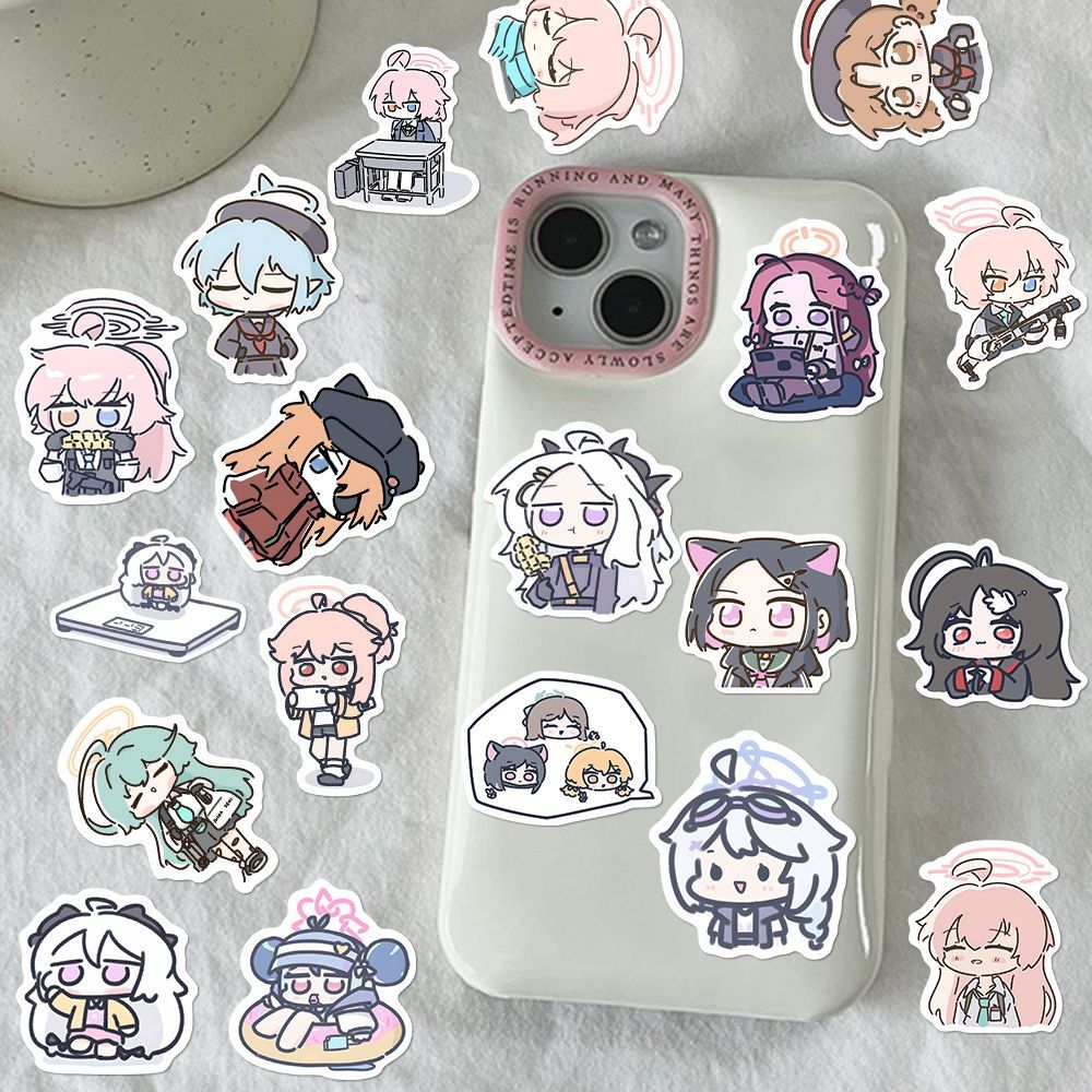 80 個アニメブルーアーカイブソラサキヒナステッカーラップト - Laptop Accessories Diy のレビューと価格