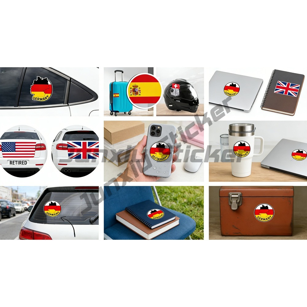 南アフリカ旗クリエイティブステッカースタンプ車デカールバンパ - Laptop Accessories South Africa のレビューと価格