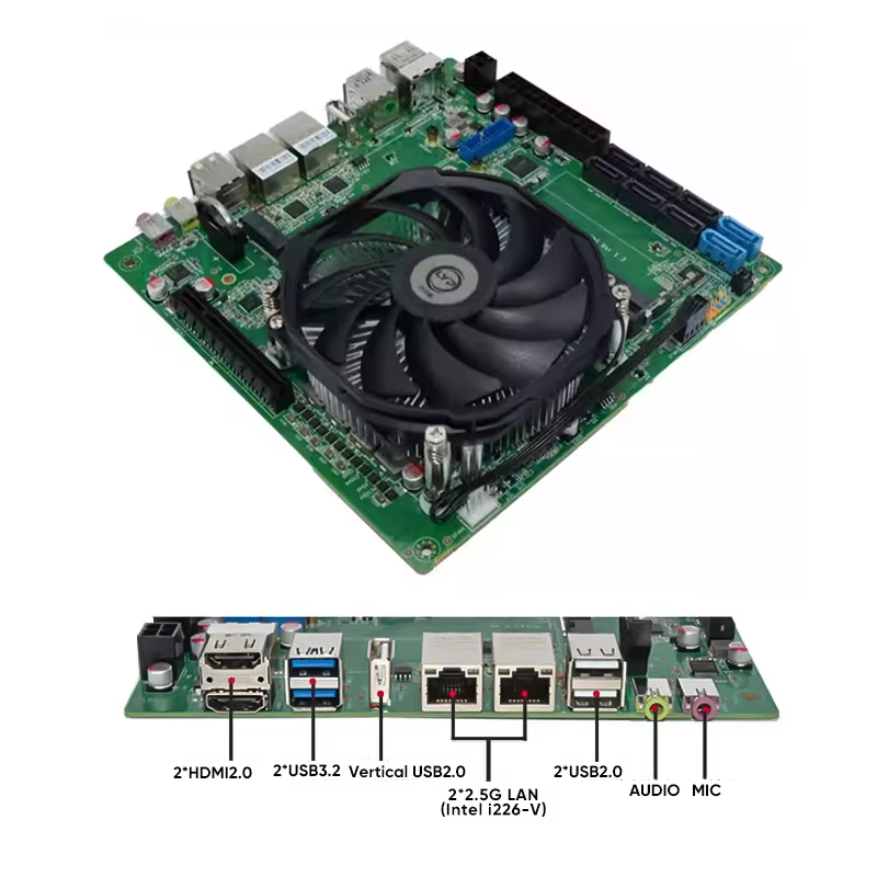 Topton N21 11ベイITX NASマザーボード A - Amd Cpu Ryzen 9 のレビューと価格
