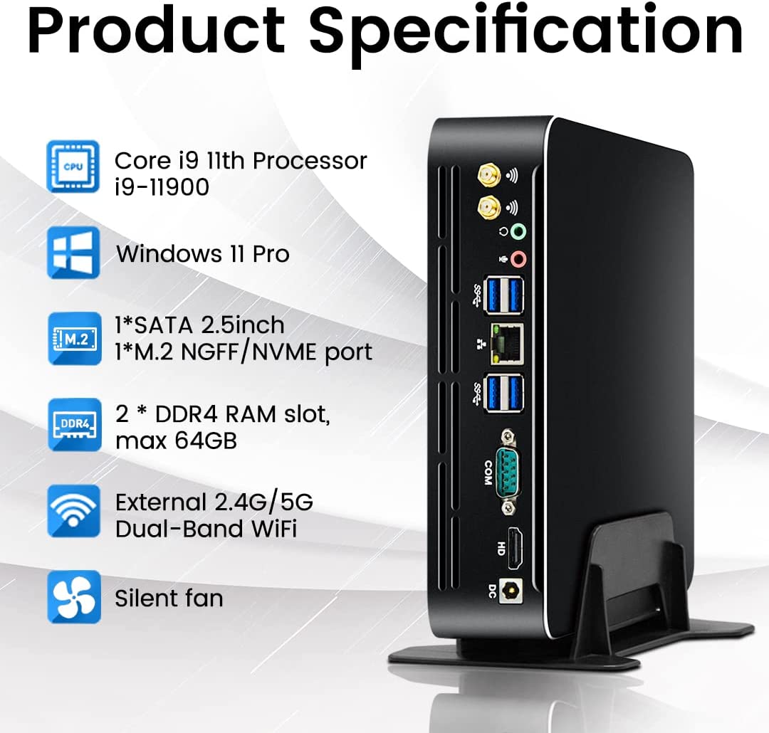 Partaker 第11世代インテルミニPC Windows - Intel Cpu Core I7 のレビューと価格