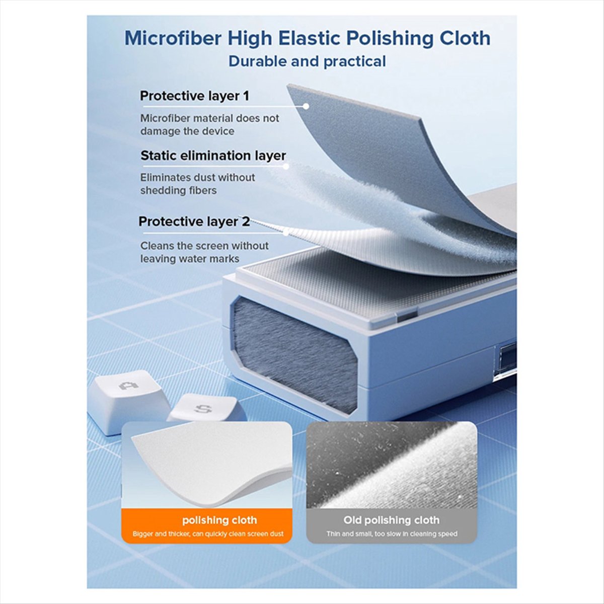 OKgood 9in1キーボードクリーニングツール多機能クリ - Laptop Accessories Cleaning Kit のレビューと価格