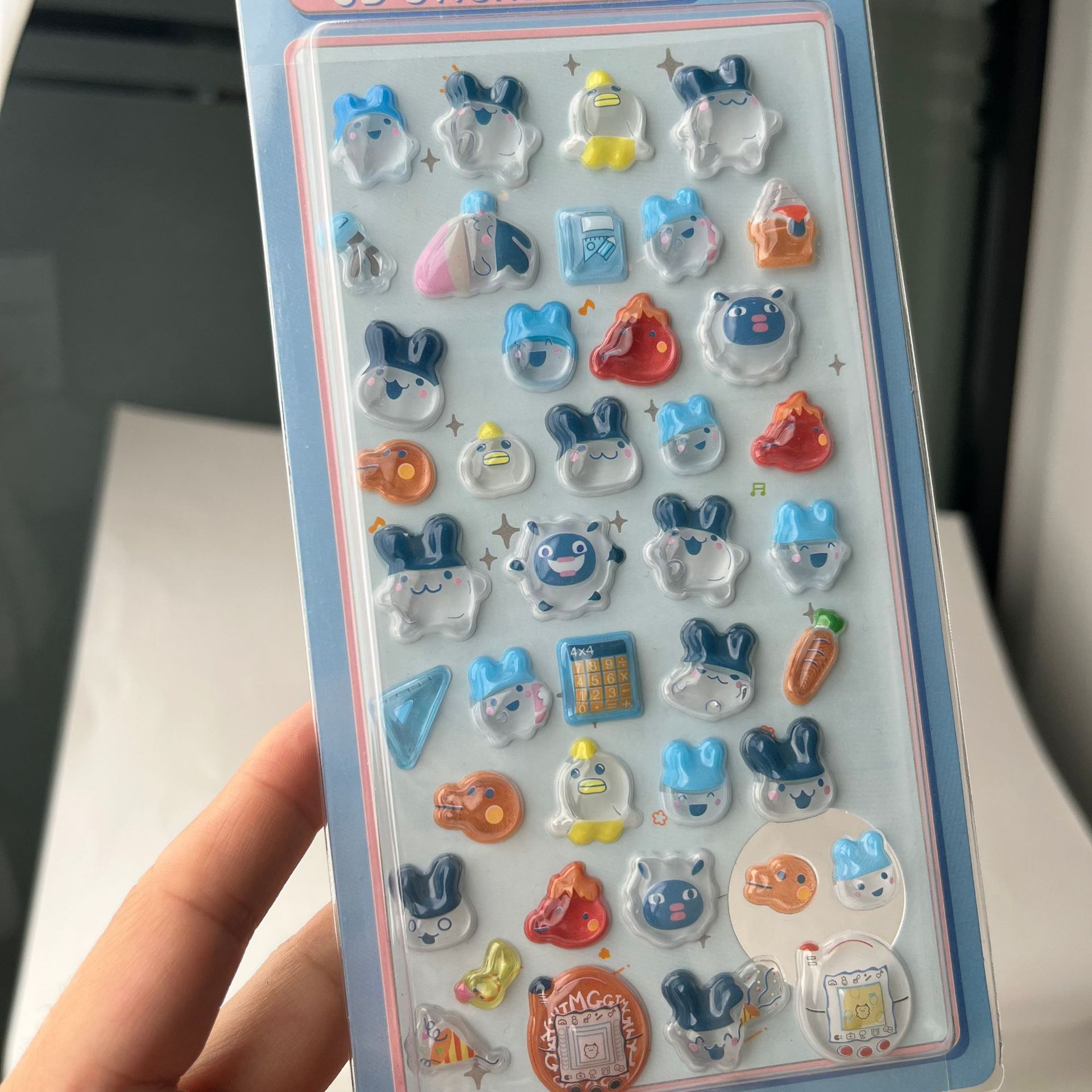 かわいいたまごっち 3D ふわふわステッカーレトロデジタルペ - Laptop Accessories And Parts のレビューと価格