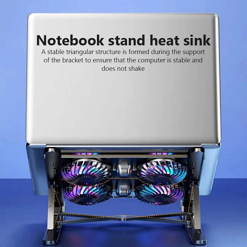 新しいノートパソコンクーラーベーススタンド折りたたみ式ノート - Laptop Stand Portable のレビューと価格