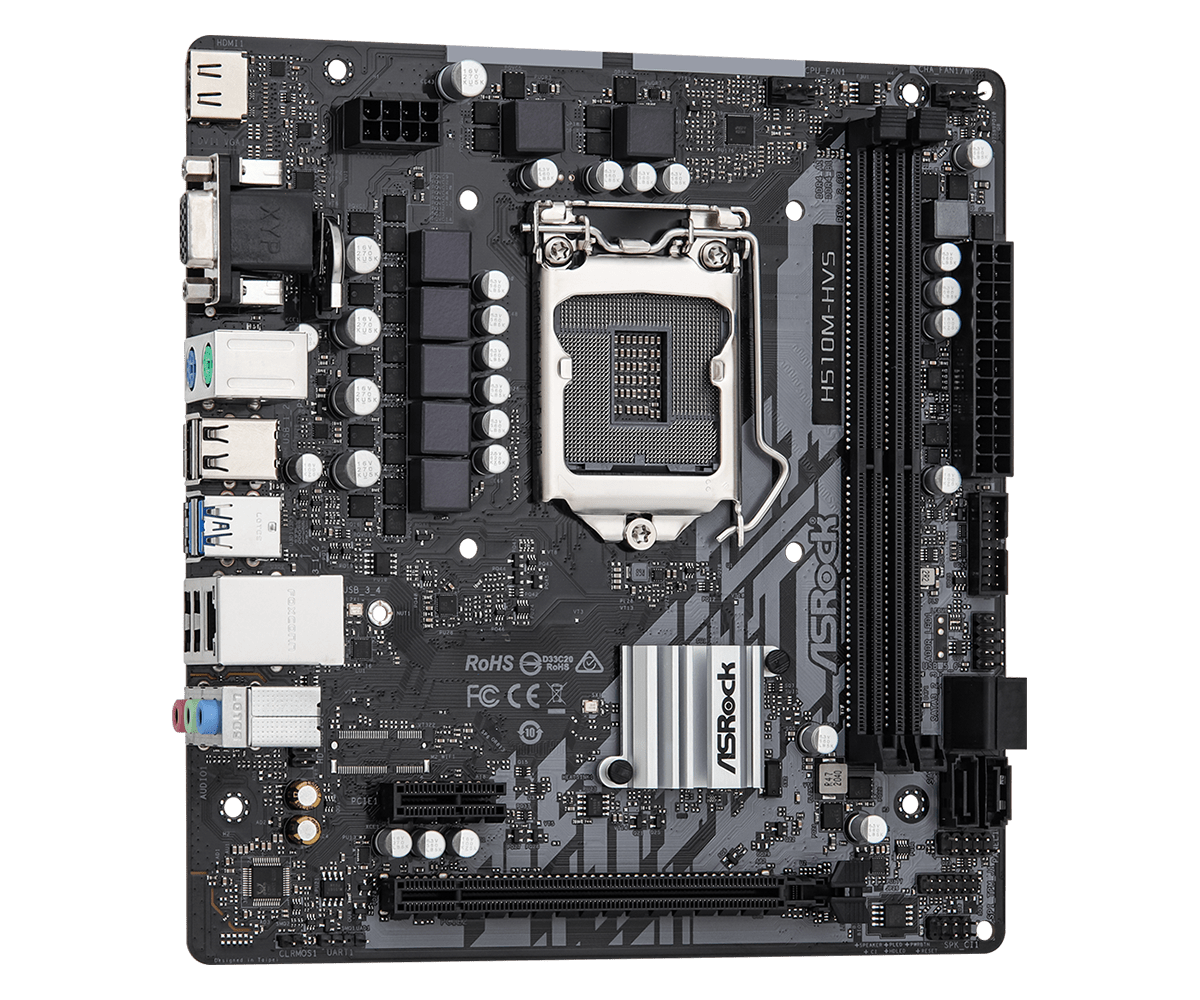 ASROCK H510M-HVS R2.0 H510 マザー - Intel Cpu Core I7 のレビューと価格
