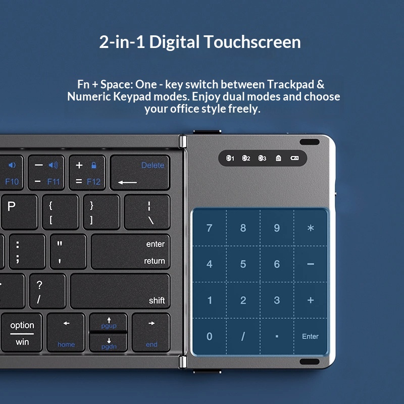 Mengzu 三つ折りワイヤレス Bluetooth キーボ - Laptop Accessories Distributor のレビューと価格