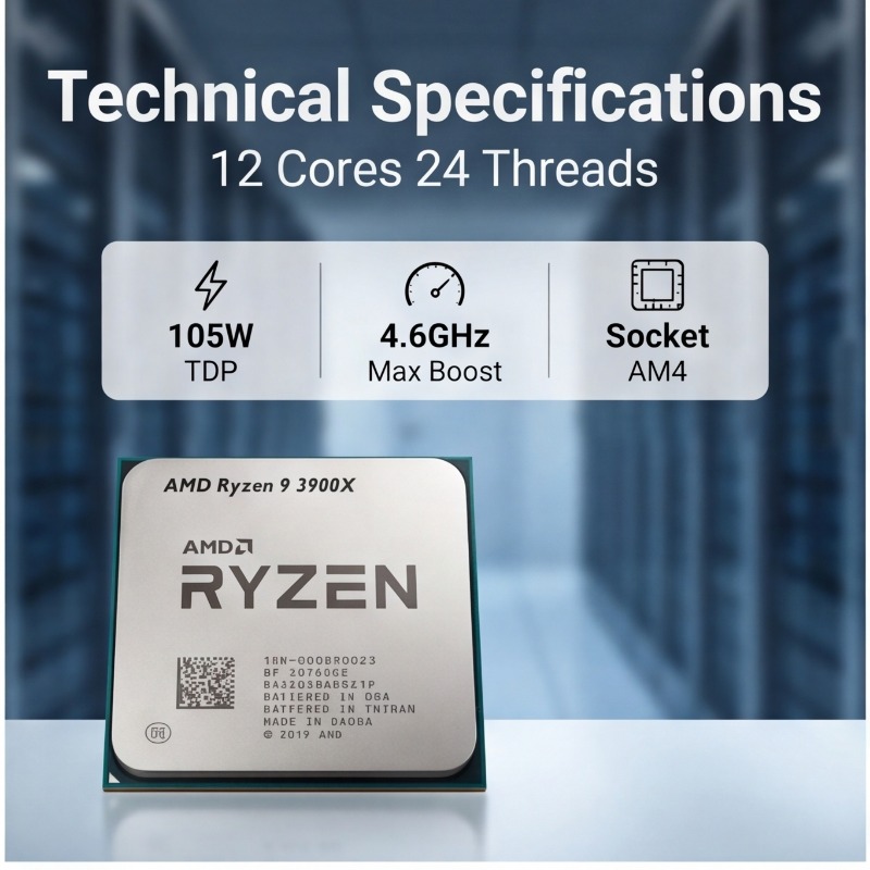デスクトップ用 Ryzen 9 3900X プロセッサー A - Amd Cpu Ryzen 9 のレビューと価格