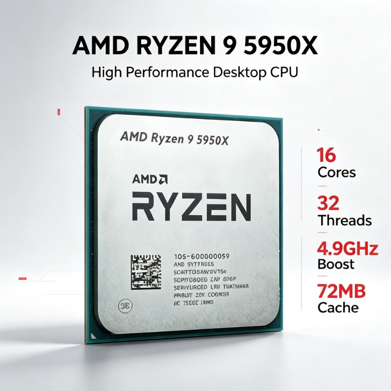 AM4プロセッサー AMD Ryzen 9 5950X 16 - Amd Cpu Ryzen 9 のレビューと価格